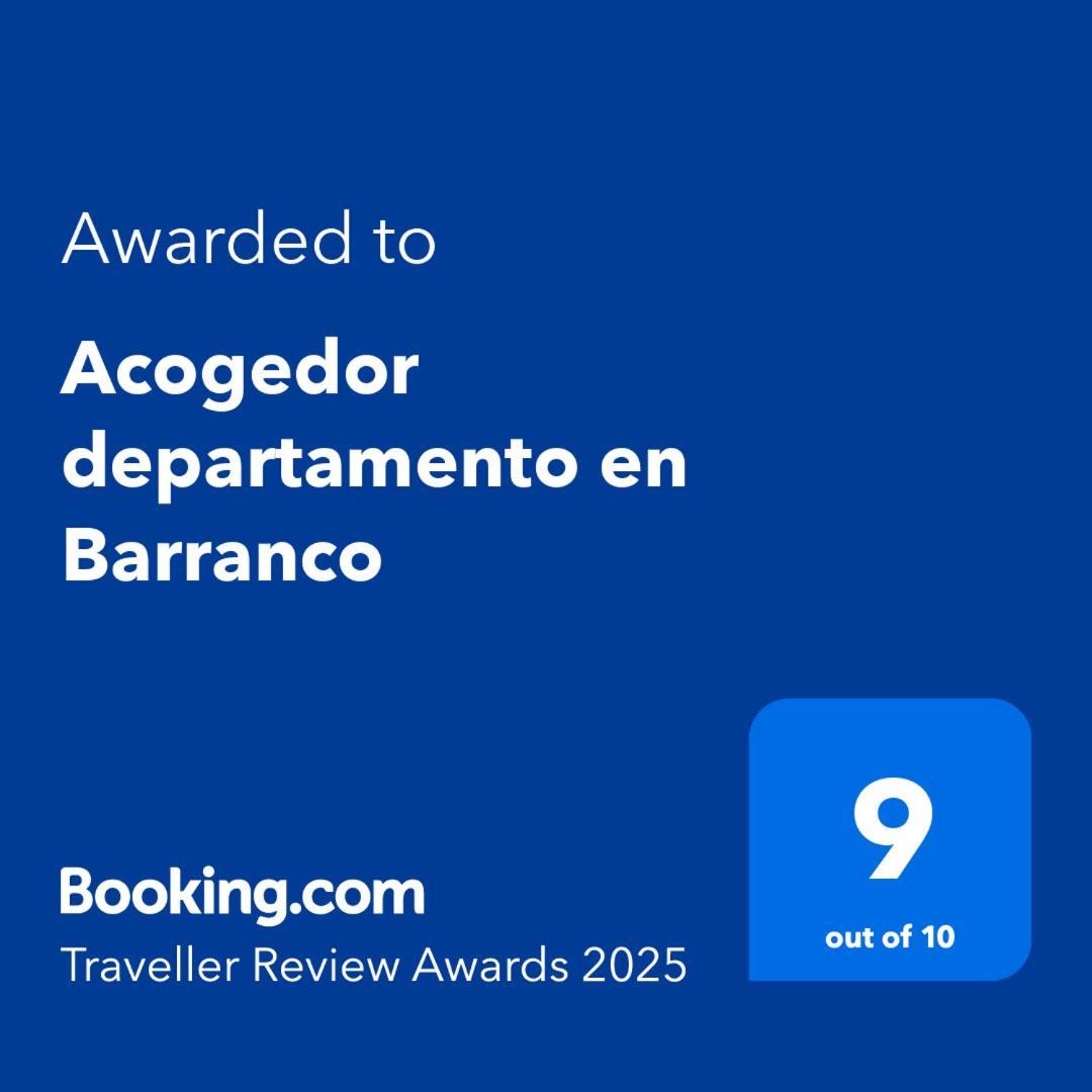 Apartmán Acogedor Departamento En El Centro De Barranco Lima Exteriér fotografie